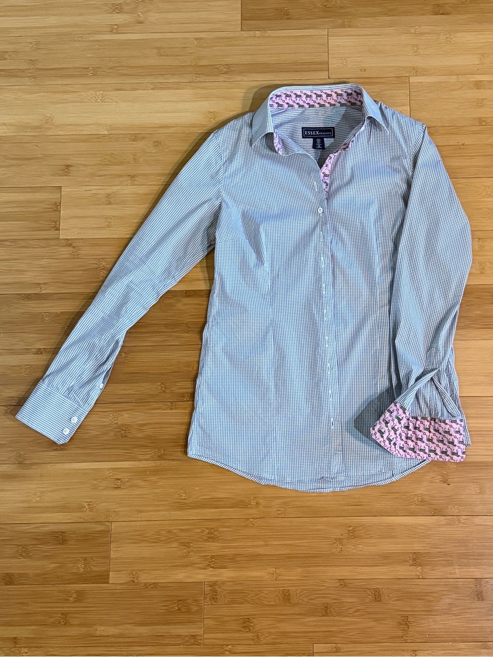Essex Classics Dora Fitted Stretch Button Down
